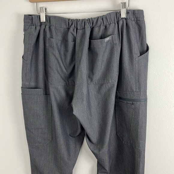 Figs Grey Nursing Scrub Pants - Picture 6 of 10